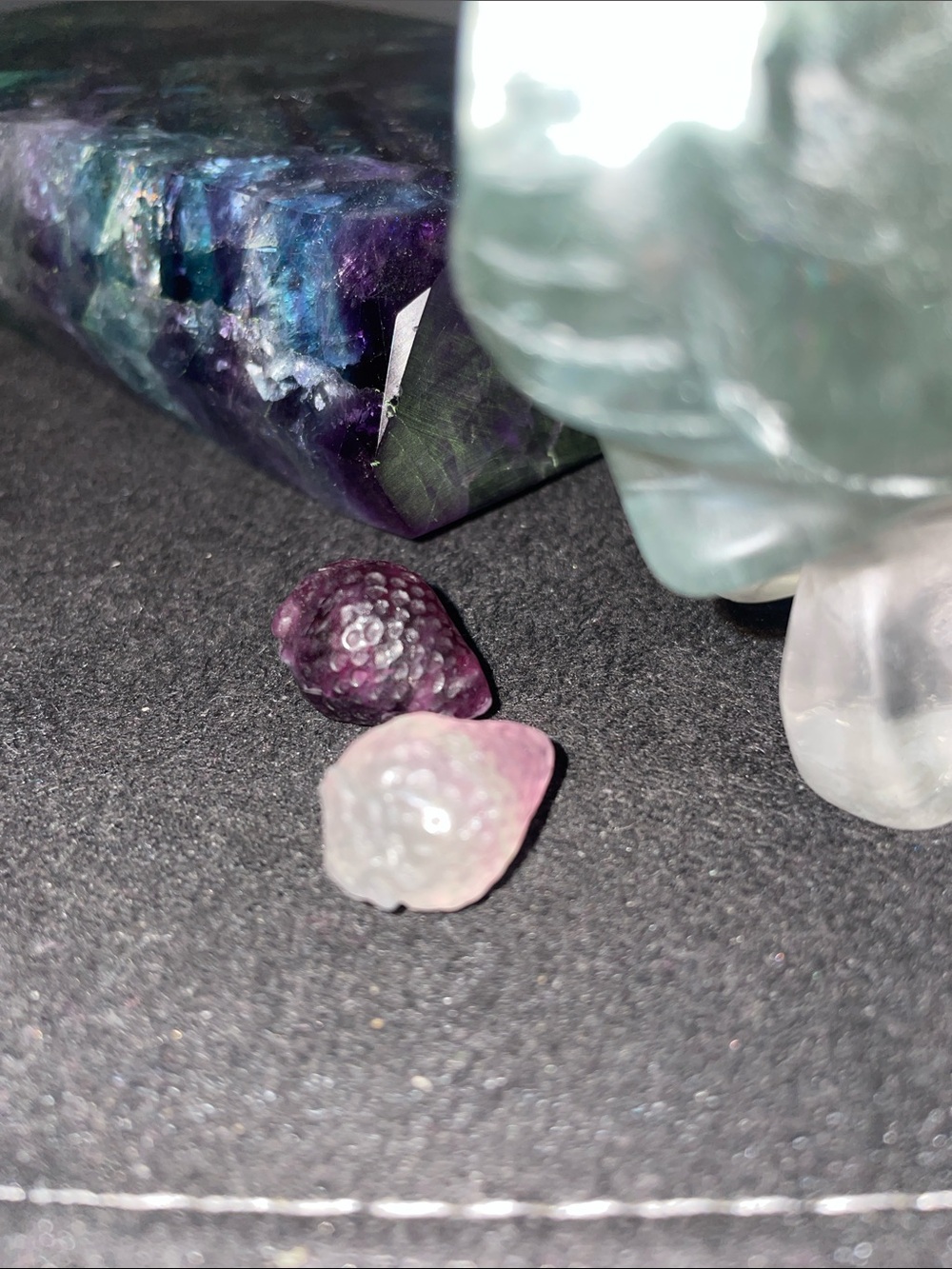 Fluorite Strawberries